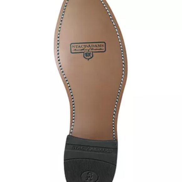 STACY ADAMS Dayton Wing-Tip Lace-Up Shoes Mens 7D - Picture 2 of 2